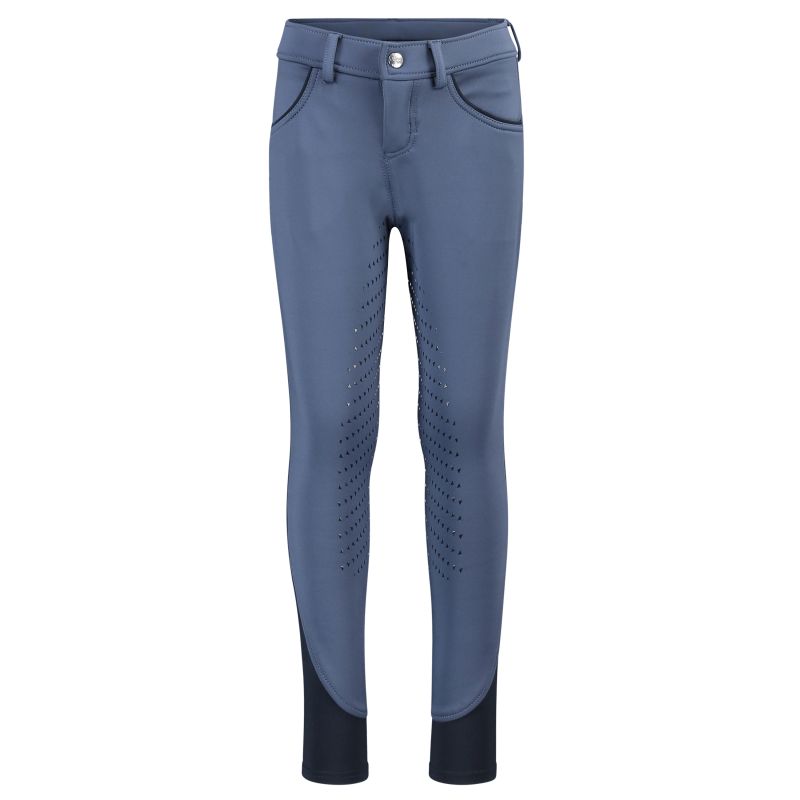 Riding breeches ERXenia FullGrip kids -  Digital Blue