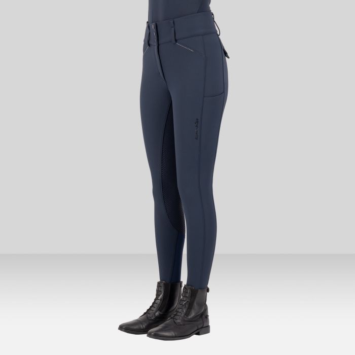 Riding breeches ESAurelia Diamond FullGrip - 5001 - Navy Riding breeches ESAurelia Diamond FullGrip - 5001 - Navy