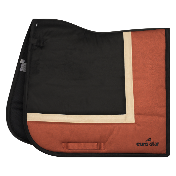 Saddlepad ESSimiLeath Striped DR - 3198 - Dark Cinna Saddlepad ESSimiLeath Striped DR - 3198 - Dark Cinna