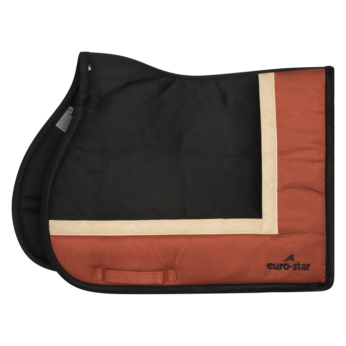 Saddlepad ESSimiLeath Striped GP - 3198 - Dark Cinna Saddlepad ESSimiLeath Striped GP - 3198 - Dark Cinna