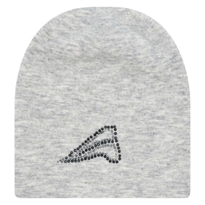 Beanie with glitter ESLuxury - 7017 - Grey Melange Beanie with glitter ESLuxury - 7017 - Grey Melange