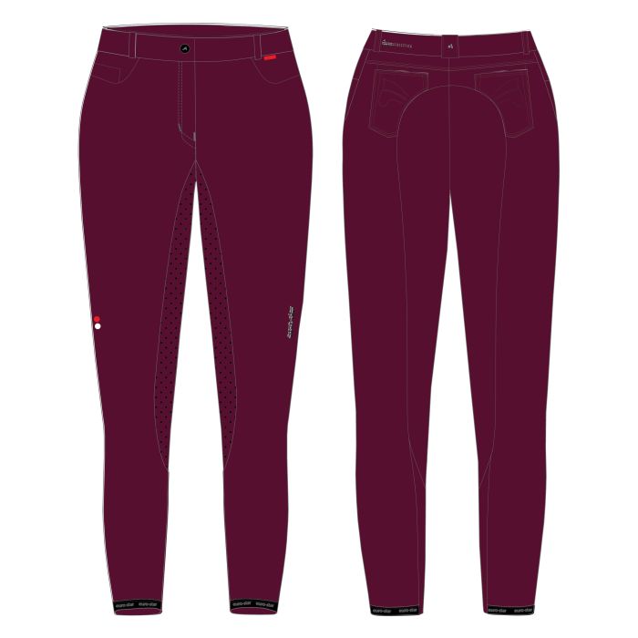 Riding breeches ESIndigo Diamond FullGrip - 3124 - Raspberry Radiance Riding breeches ESIndigo Diamond FullGrip - 3124 - Raspberry Radiance