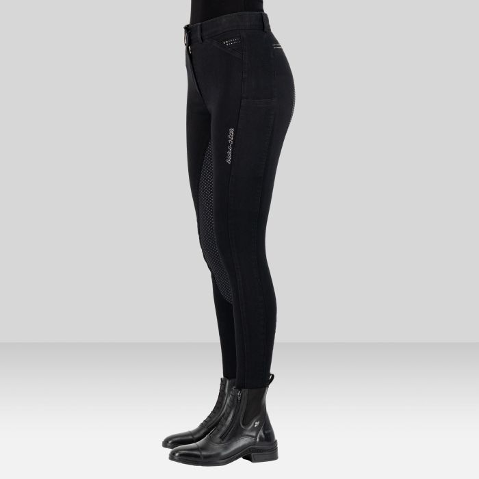 Riding breeches ESArista Denim FullGrip - 9000 - Black Riding breeches ESArista Denim FullGrip - 9000 - Black