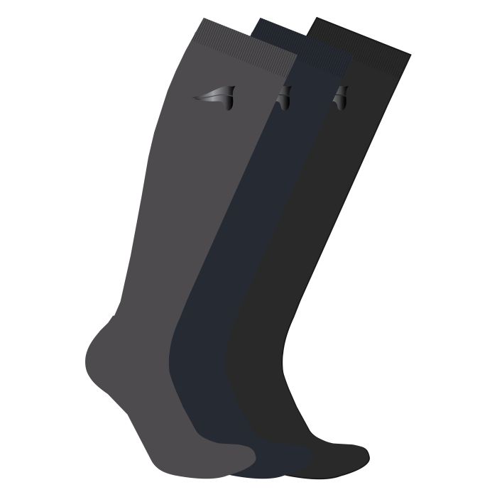 Socks 3-Pack ESGina - 7132 - Magnet grey-Navy-Black Socks 3-Pack ESGina - 7132 - Magnet grey-Navy-Black