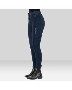 Rijbroek ES-Arista Denim FullGrip -  Navy