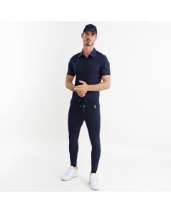 Rijbroek ES-Athleisuremen FullGrip heren -  Navy