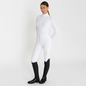 Rijbroek ES-Athletic Luxe FullGrip -  White
