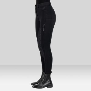 Rijbroek ES-Arista Denim FullGrip -  Black