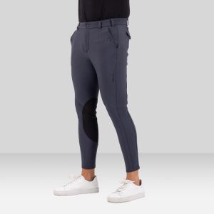 Rijbroek ES-Gabriel Thermaline GripConnect Knee -  Magnet Grey